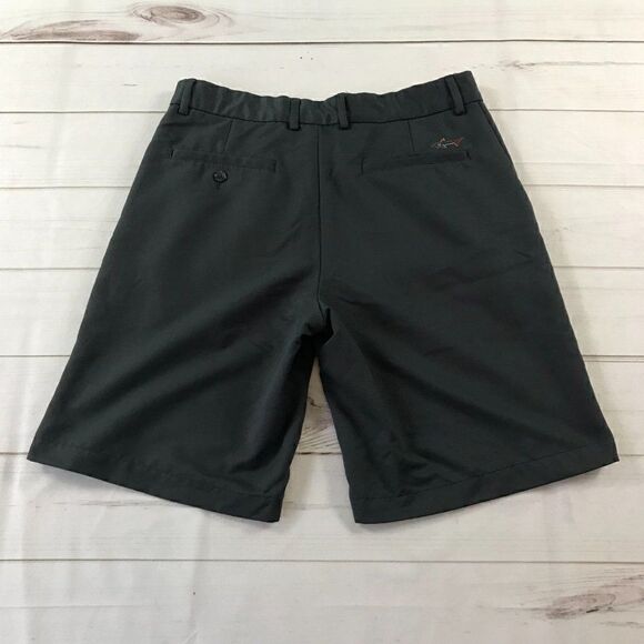 Greg Norman Tasso Elba Men Dark Gray Shorts Size 32 - Picture 3 of 14